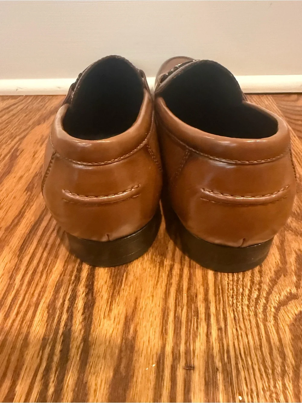 Alfani Men’s Tan Leather Loafers